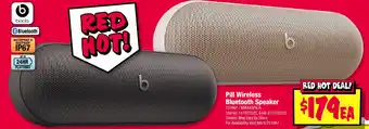 JB Hi-Fi Pill Wireless Bluetooth Speaker offer