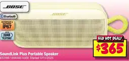 JB Hi-Fi SoundLink Plus Portable Speaker offer