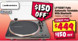 JB Hi-Fi LP70XBT Fully Automatic Turntable With Bluetooth offer