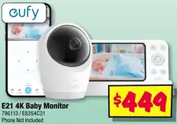 JB Hi-Fi E21 4K Baby Monitor offer