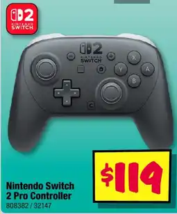 JB Hi-Fi Nintendo Switch 2 Pro Controller offer