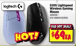 JB Hi-Fi G305 Lightspeed Wireless Gaming Mouse offer