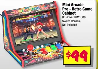 JB Hi-Fi Mini Arcade Pro-Retro Game Cabinet offer