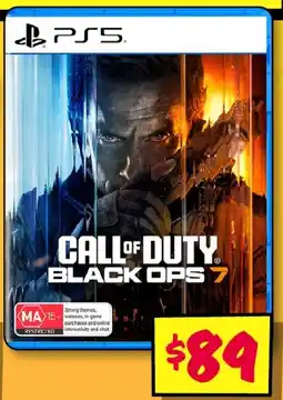 JB Hi-Fi Call of duty black ops 7 offer