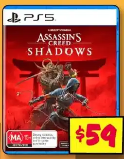 JB Hi-Fi Assassin's creed shadows offer