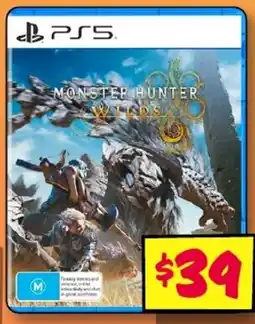 JB Hi-Fi MONSTER HUNTER offer