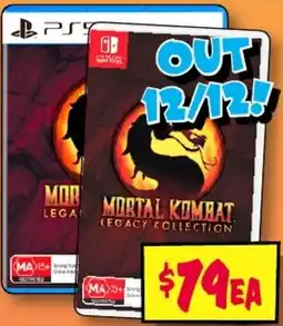 JB Hi-Fi Mortal kombat offer