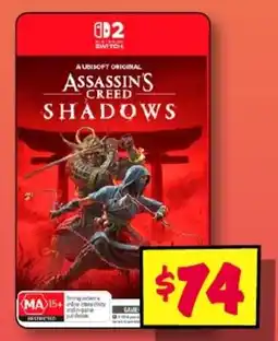 JB Hi-Fi Assassin's creed shadows offer
