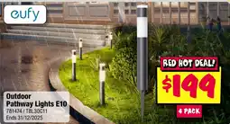 JB Hi-Fi Outdoor Pathway Lights E10 offer
