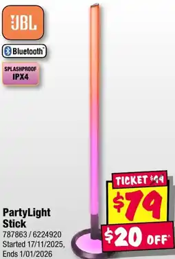 JB Hi-Fi PartyLight Stick offer