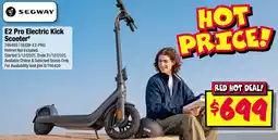 JB Hi-Fi E2 Pro Electric Kick Scooter offer