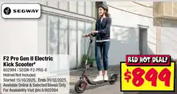 JB Hi-Fi F2 Pro Gen II Electric Kick Scooter offer