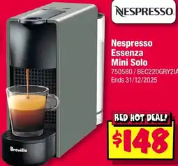 JB Hi-Fi Nespresso Essenza Mini Solo offer