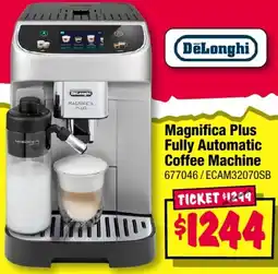 JB Hi-Fi Magnifica Plus Fully Automatic Coffee Machine offer