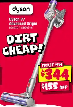 JB Hi-Fi Dyson V7 Advanced Origin offer