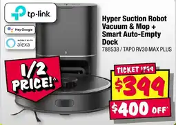 JB Hi-Fi Hyper Suction Robot Vacuum & Mop + Smart Auto-Empty offer