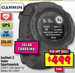 JB Hi-Fi Instinct 2 Solar Sportswatch offer