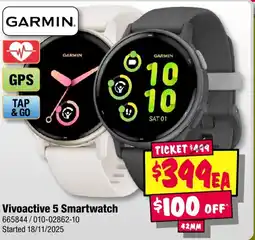 JB Hi-Fi Vivoactive 5 Smartwatch offer