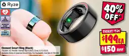 JB Hi-Fi Element Smart Ring offer
