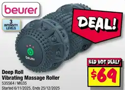JB Hi-Fi Deep Roll Vibrating Massage Roller offer