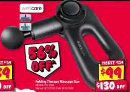 JB Hi-Fi Folding Therapy Massage Gun offer