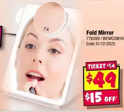 JB Hi-Fi Fold Mirror offer