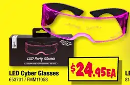 JB Hi-Fi LED Cyber Glasses offer