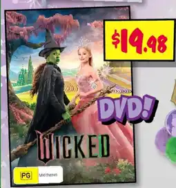 JB Hi-Fi Wicked dvd offer