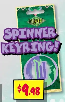 JB Hi-Fi Spinner keyring offer