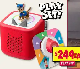 JB Hi-Fi Tonies play set offer