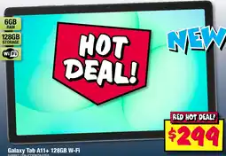 JB Hi-Fi Galaxy Tab A11+ 128GB W-Fi offer