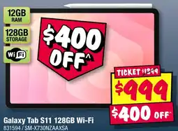 JB Hi-Fi Galaxy Tab S11 128GB Wi-Fi offer