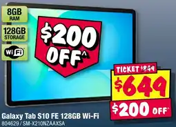 JB Hi-Fi Galaxy Tab S10 FE 128GB Wi-Fi offer