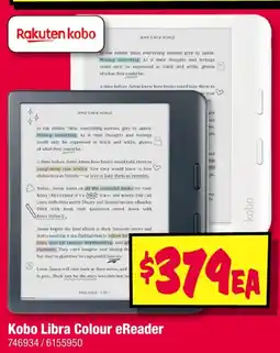 JB Hi-Fi Kobo Libra Colour eReader offer