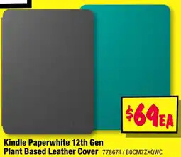 JB Hi-Fi Kindle Paperwhite 12th Gen Plant Based Leather Cover offer