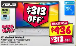 JB Hi-Fi Vivobook Notebook offer