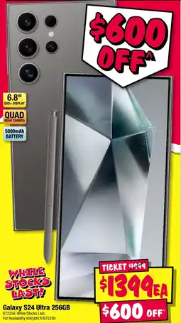 JB Hi-Fi Galaxy S24 Ultra 256GB offer