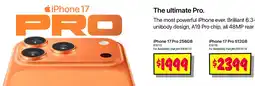 JB Hi-Fi iPhone 17 Pro 512GB offer