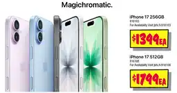 JB Hi-Fi iPhone 17 256GB offer
