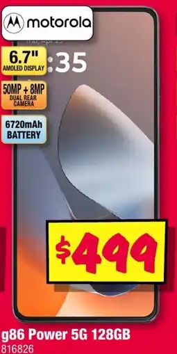 JB Hi-Fi g86 Power 5G 128GB offer