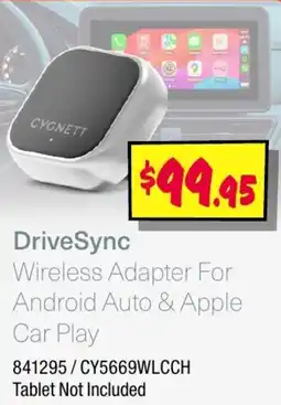 JB Hi-Fi DriveSync Wireless Adapter For Android Auto & Apple Car Play offer