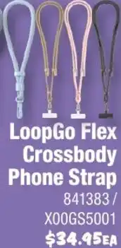JB Hi-Fi LoopGo Flex Crossbody Phone Strap offer