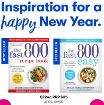 BIG W The Fast 800 Recipe Book offer