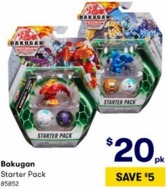 BIG W Bakugan Starter Pack offer