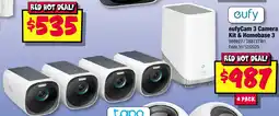 JB Hi-Fi eufyCam 3 Camera Kit & Homebase 3 offer