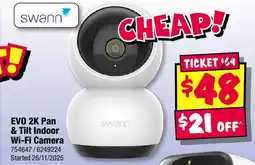 JB Hi-Fi EVO 2K Pan & Tilt Indoor Wi-Fi Camera offer