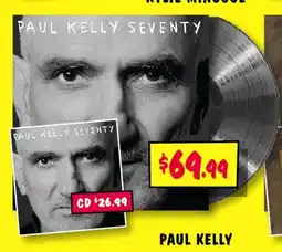 JB Hi-Fi Paul kelly offer
