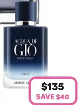 Priceline Giorgio Armani Acqua Di Gio Profondo Parfum offer