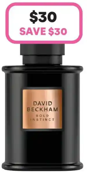 Priceline Beckham bold instinct edp offer