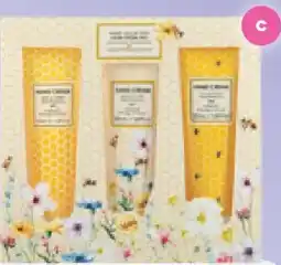 Priceline Gardeners Honey by Ecopure Sweet as Can Bee Hand Cream Trio offer